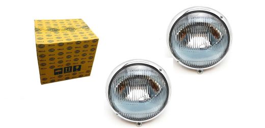 2x Hella Scheinwerfer – passend f�r Porsche 356 & VW K�fer