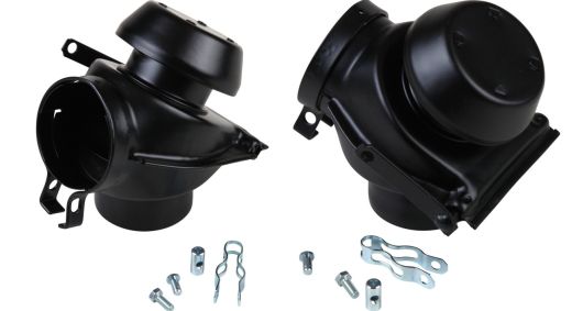 Heizklappenkasten links & rechts passend f�r Porsche 914/4 SET