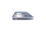 Lufteinlassgitter gerade f�r Motordeckel – passend f�r Porsche 356 Coup�